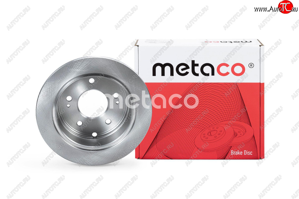 2 969 р. Диск тормозной MITSUBISHI Eclipse (05-),Galant (03-) задний (1шт.) METACO METACO 3060-185  с доставкой в г. Майкоп