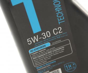 1 389 р. Масло моторное TECHNOLOGY 5W30 C2 синт.1л BIZOL BIZOL 81220  с доставкой в г. Майкоп. Увеличить фотографию 2