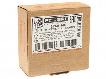 2 189 р. Сайлентблок SUZUKI Grand Vitara (05-) опоры редуктора заднего FEBEST FEBEST szab-049  с доставкой в г. Майкоп. Увеличить фотографию 3