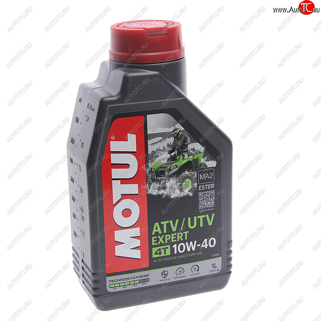 1 599 р. Масло моторное для 4-х тактных двигателей ATV-UTV EXPERT 4T 10W40 псинт.1л MOTUL MOTUL 105938  с доставкой в г. Майкоп