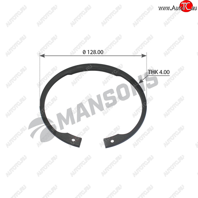 172 р. Кольцо BPW ступицы стопорное (122x4) MANSONS MANSONS 300.359  с доставкой в г. Майкоп