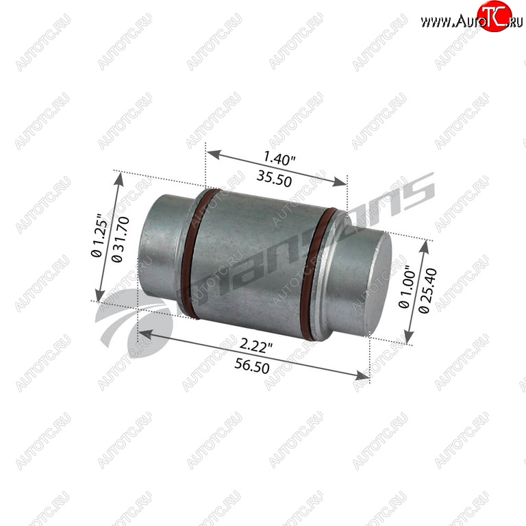 149 р. Ролик ROR тормозной колодки (32x25.5) MANSONS MANSONS mbp3035  с доставкой в г. Майкоп