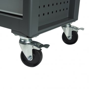 57 899 р. Тележка инструментальная 5 секций серая JTC JTC TOOLS CO., LTD jtc-s1065  с доставкой в г. Майкоп. Увеличить фотографию 4