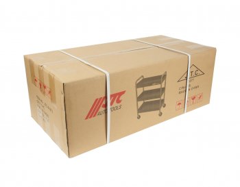 22 349 р. Тележка инструментальная 3 секции красная с открытым отсеком JTC JTC TOOLS CO., LTD jtc-s1073  с доставкой в г. Майкоп. Увеличить фотографию 3