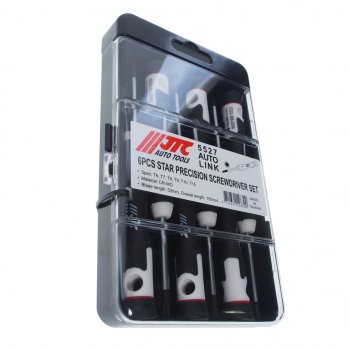 2 249 р. Набор отверток прецизионных T6-Т10, T15 L=150мм 6 предметов JTC JTC TOOLS CO., LTD jtc-5527  с доставкой в г. Майкоп. Увеличить фотографию 3