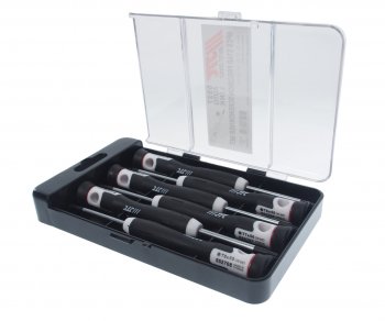 2 249 р. Набор отверток прецизионных T6-Т10, T15 L=150мм 6 предметов JTC JTC TOOLS CO., LTD jtc-5527  с доставкой в г. Майкоп. Увеличить фотографию 1