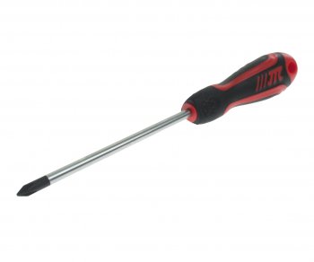 299 р. Отвертка крестовая PH 1.0х100мм усиленная (сталь Cr-Mo) JTC JTC TOOLS CO., LTD jtc-7630  с доставкой в г. Майкоп. Увеличить фотографию 1