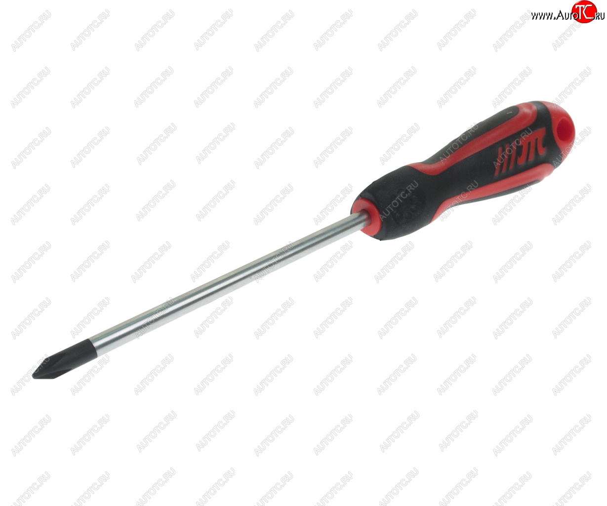 299 р. Отвертка крестовая PH 1.0х100мм усиленная (сталь Cr-Mo) JTC JTC TOOLS CO., LTD jtc-7630  с доставкой в г. Майкоп