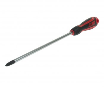 649 р. Отвертка крестовая PH 3.0х200мм усиленная (сталь Cr-Mo) JTC JTC TOOLS CO., LTD jtc-7636  с доставкой в г. Майкоп. Увеличить фотографию 1