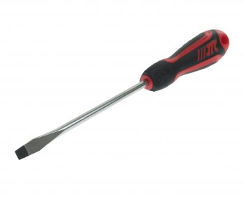 379 р. Отвертка шлицевая SL 5.5х100мм усиленная (сталь Cr-Mo) JTC JTC TOOLS CO., LTD jtc-7629  с доставкой в г. Майкоп. Увеличить фотографию 1
