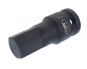 769 р. Бита-головка 12 HEX H17х25мм ударная L=60мм JTC JTC TOOLS CO., LTD jtc-446117  с доставкой в г. Майкоп. Увеличить фотографию 1