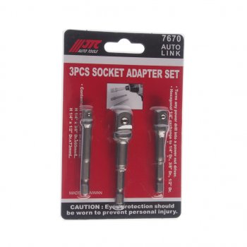 599 р. Набор адаптеров для головок торцевых 12х73L,38x65L,14х65L JTC JTC TOOLS CO., LTD jtc-7670  с доставкой в г. Майкоп. Увеличить фотографию 1