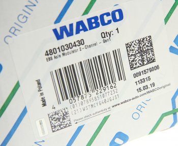 149 999 р. Модулятор DAF EBS WABCO WABCO 4801030430  с доставкой в г. Майкоп. Увеличить фотографию 7