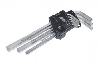 1 259 р. Набор ключей шестигранных 1.5-10мм удлиненных 9 предметов JTC JTC TOOLS CO., LTD jtc-5130  с доставкой в г. Майкоп. Увеличить фотографию 1