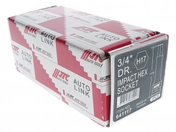 2 399 р. Бита-головка 34 HEX Н17 ударная L=100мм JTC JTC TOOLS CO., LTD jtc-641117  с доставкой в г. Майкоп. Увеличить фотографию 3