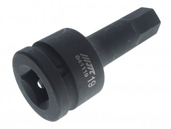 2 399 р. Бита-головка 34 HEX Н19 ударная L=100мм JTC JTC TOOLS CO., LTD jtc-641119  с доставкой в г. Майкоп. Увеличить фотографию 1