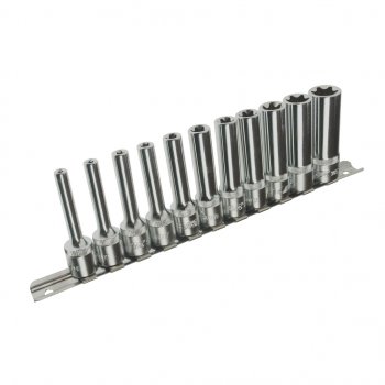 5 349 р. Набор головок торцевых 38 TORX Е4-Е18 глубоких 11 предметов JTC JTC TOOLS CO., LTD jtc-h311e  с доставкой в г. Майкоп. Увеличить фотографию 1