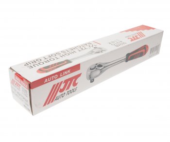 2 469 р. Ключ трещотка 12 72 зуба 257мм резиновая рукоятка JTC JTC TOOLS CO., LTD jtc-5024b  с доставкой в г. Майкоп. Увеличить фотографию 2