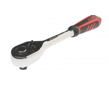 2 469 р. Ключ трещотка 12 72 зуба 257мм резиновая рукоятка JTC JTC TOOLS CO., LTD jtc-5024b  с доставкой в г. Майкоп. Увеличить фотографию 1