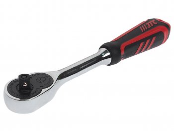 1 459 р. Ключ трещотка 14 36 зубьев 150мм резиновая рукоятка JTC JTC TOOLS CO., LTD jtc-3602b  с доставкой в г. Майкоп. Увеличить фотографию 2