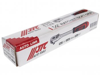 1 459 р. Ключ трещотка 14 36 зубьев 150мм резиновая рукоятка JTC JTC TOOLS CO., LTD jtc-3602b  с доставкой в г. Майкоп. Увеличить фотографию 3