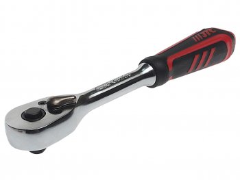 1 459 р. Ключ трещотка 14 36 зубьев 150мм резиновая рукоятка JTC JTC TOOLS CO., LTD jtc-3602b  с доставкой в г. Майкоп. Увеличить фотографию 1