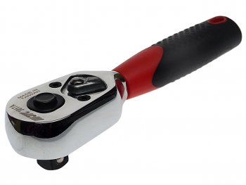 2 699 р. Ключ трещотка 38 45 зубьев 120мм резиновая рукоятка JTC JTC TOOLS CO., LTD jtc-3017a  с доставкой в г. Майкоп. Увеличить фотографию 1