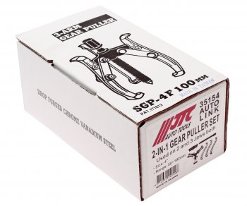 4 649 р. Съемник подшипников 3-х лапый 50-102мм 4 JTC JTC TOOLS CO., LTD jtc-35154  с доставкой в г. Майкоп. Увеличить фотографию 3