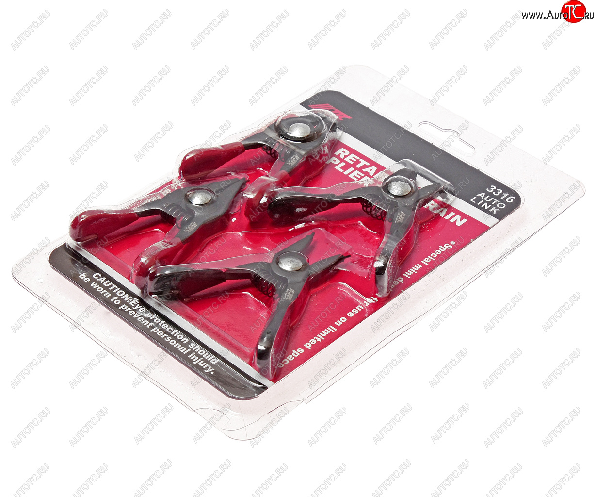 2 099 р. Съемник колец стопорных мини набор 4 предмета JTC JTC TOOLS CO., LTD jtc-3316  с доставкой в г. Майкоп