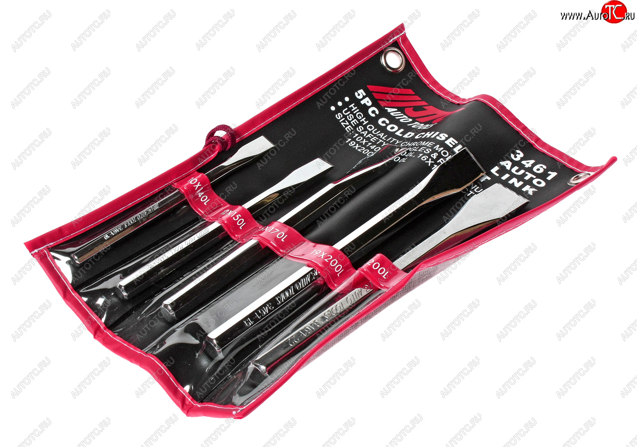 3 599 р. Набор зубил 10-22мм 5 предметов JTC JTC TOOLS CO., LTD jtc-3461  с доставкой в г. Майкоп