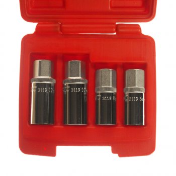4 499 р. Набор шпильковертов 6-12мм 4 предмета в кейсе JTC JTC TOOLS CO., LTD jtc-3119  с доставкой в г. Майкоп. Увеличить фотографию 2