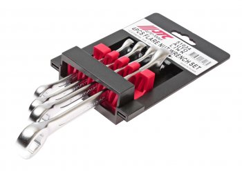 3 299 р. Набор ключей разрезных 8-17мм двухсторонних 4 предмета JTC JTC TOOLS CO., LTD jtc-51034  с доставкой в г. Майкоп. Увеличить фотографию 1