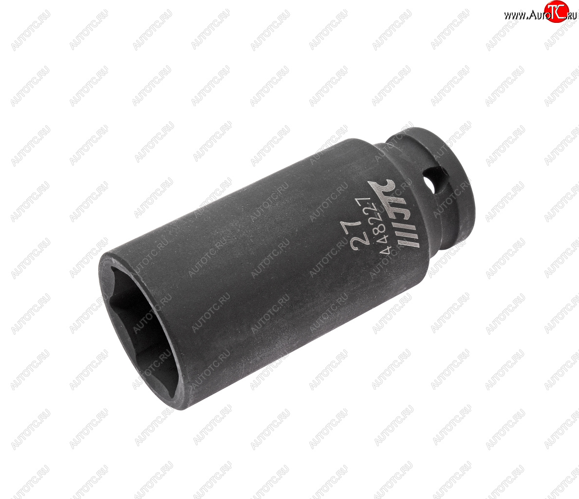 999 р. Головка торцевая 12 27мм ударная глубокая L=82мм JTC JTC TOOLS CO., LTD jtc-448227  с доставкой в г. Майкоп