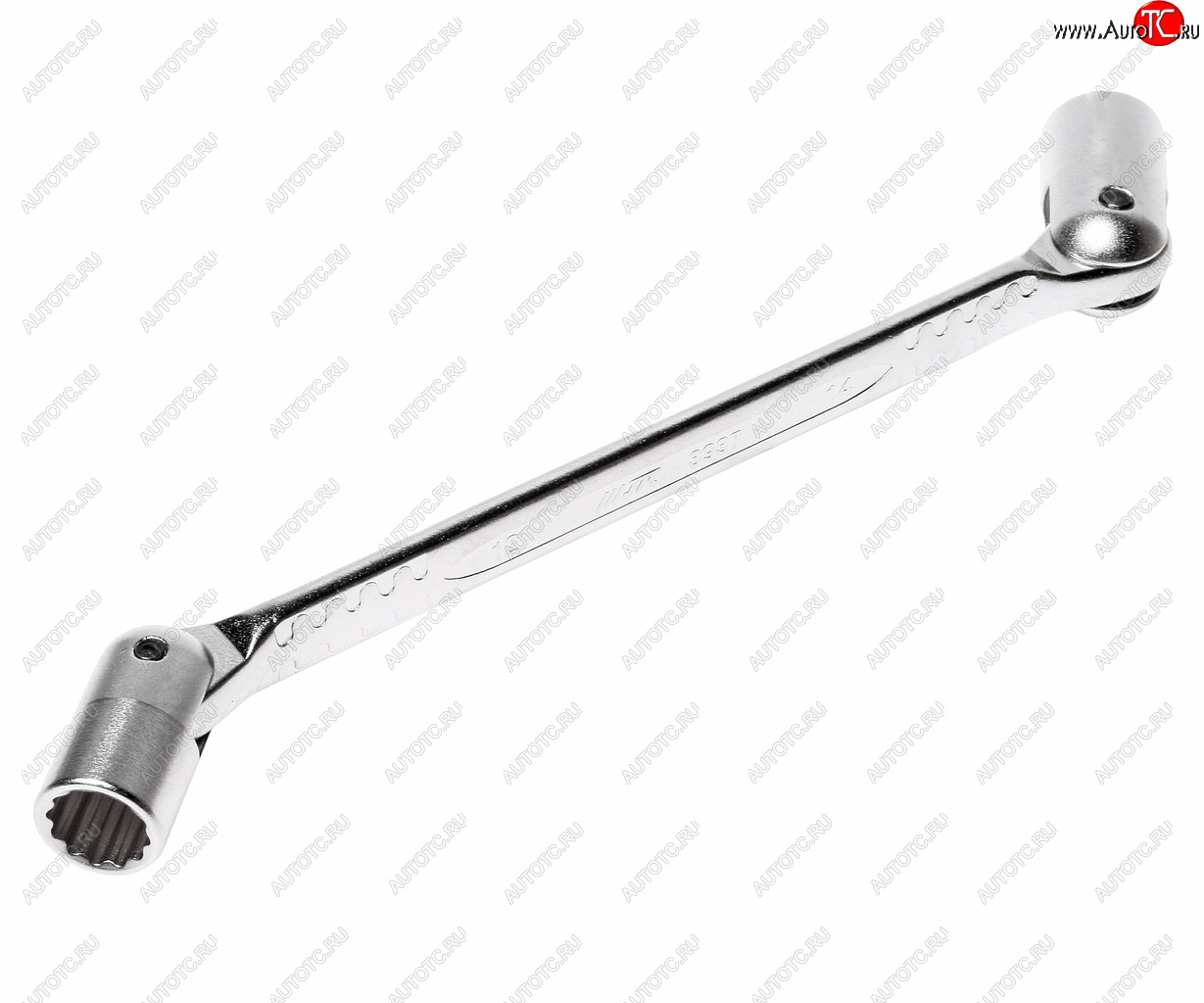 969 р. Ключ торцевой прямой 12х14мм шарнирный L=222мм JTC JTC TOOLS CO., LTD jtc-3937  с доставкой в г. Майкоп
