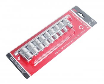 3 599 р. Набор головок торцевых 12 TORX Е10-Е24 9 предметов JTC JTC TOOLS CO., LTD jtc-h409e  с доставкой в г. Майкоп. Увеличить фотографию 4