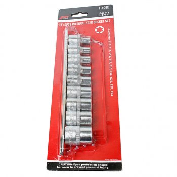 3 599 р. Набор головок торцевых 12 TORX Е10-Е24 9 предметов JTC JTC TOOLS CO., LTD jtc-h409e  с доставкой в г. Майкоп. Увеличить фотографию 5