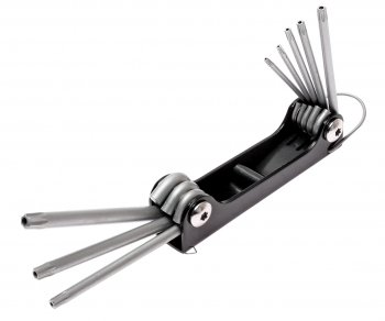 1 129 р. Набор ключей TORX Т9Н-Т40Н складных с отверстием 8 предметов JTC JTC TOOLS CO., LTD jtc-3503  с доставкой в г. Майкоп. Увеличить фотографию 1