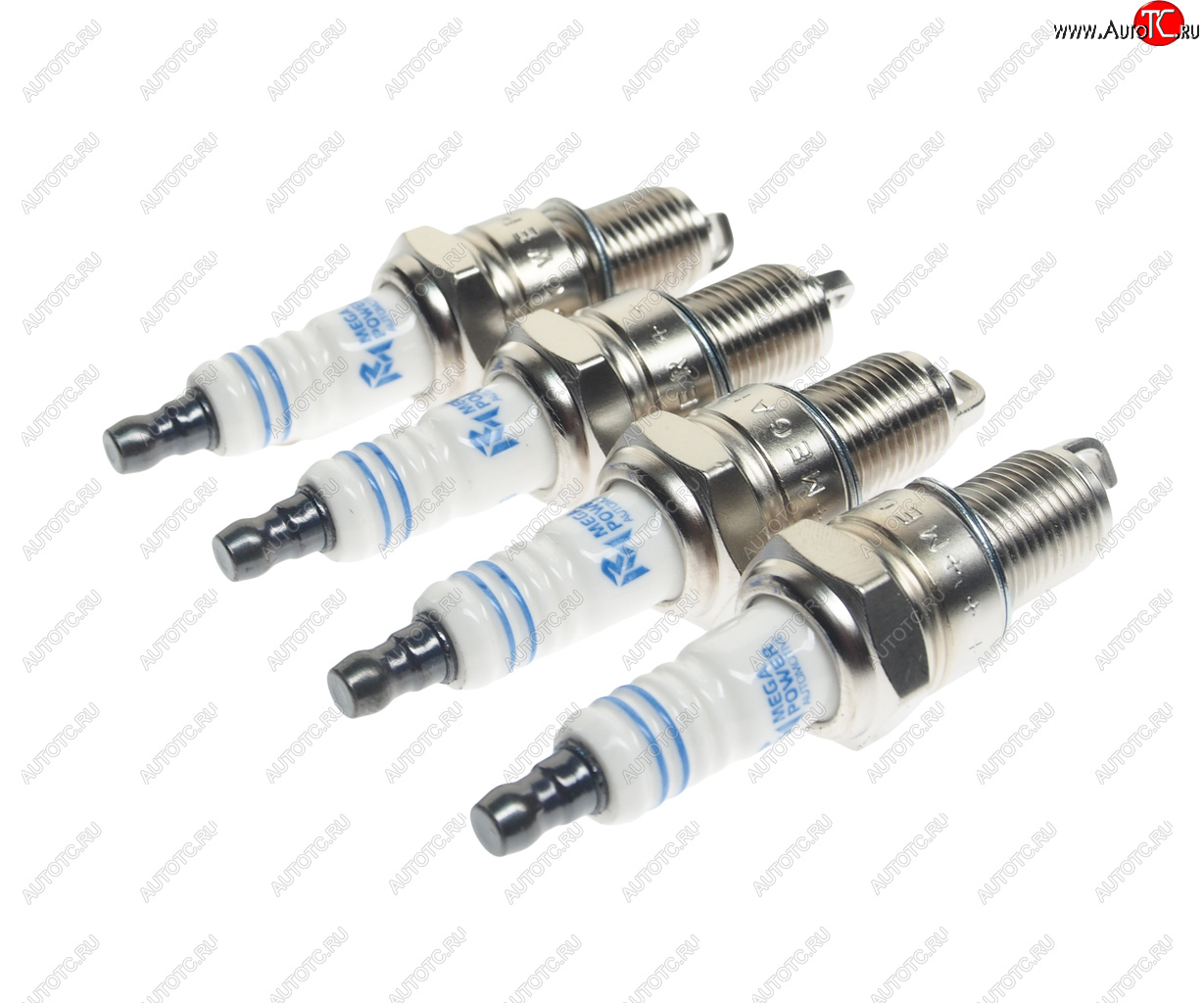 439 р. Свеча зажигания HYUNDAI Sonata (2.0),Santa Fe (2.4) KIA Sorento (2.4) DAEWOO Nexia (4шт.) MEGAPOWER MEGAPOWER 370-31-093  с доставкой в г. Майкоп