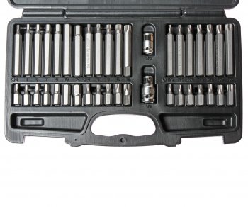 4 069 р. Набор бит 12 38 SPLINE, TORX, HEX с держателем 40 предметов в кейсе JTC JTC TOOLS CO., LTD jtc-3965  с доставкой в г. Майкоп. Увеличить фотографию 2