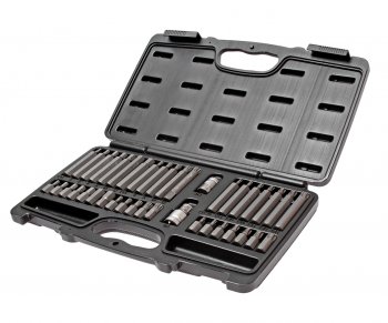 4 069 р. Набор бит 12 38 SPLINE, TORX, HEX с держателем 40 предметов в кейсе JTC JTC TOOLS CO., LTD jtc-3965  с доставкой в г. Майкоп. Увеличить фотографию 1