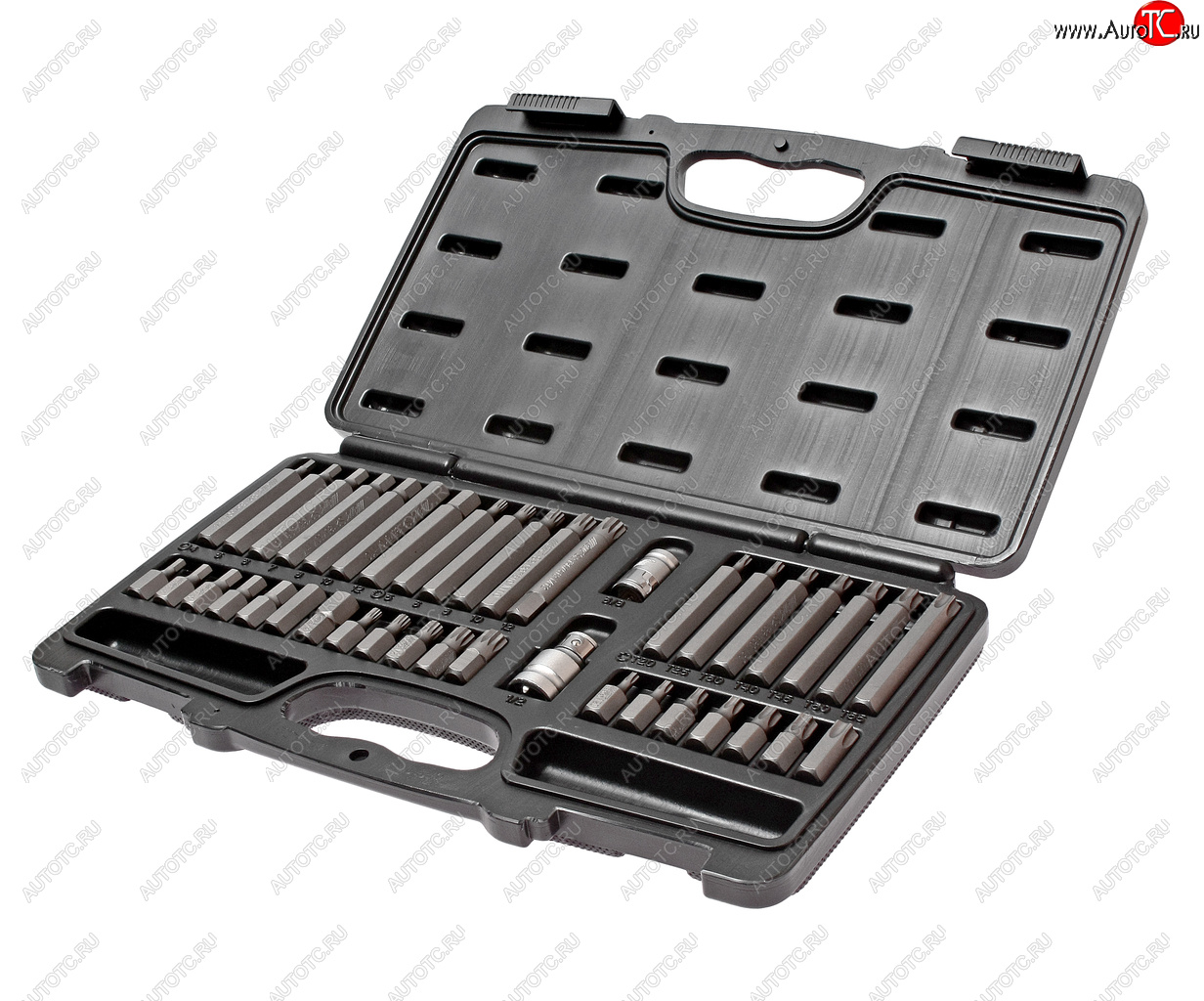 4 069 р. Набор бит 12 38 SPLINE, TORX, HEX с держателем 40 предметов в кейсе JTC JTC TOOLS CO., LTD jtc-3965  с доставкой в г. Майкоп