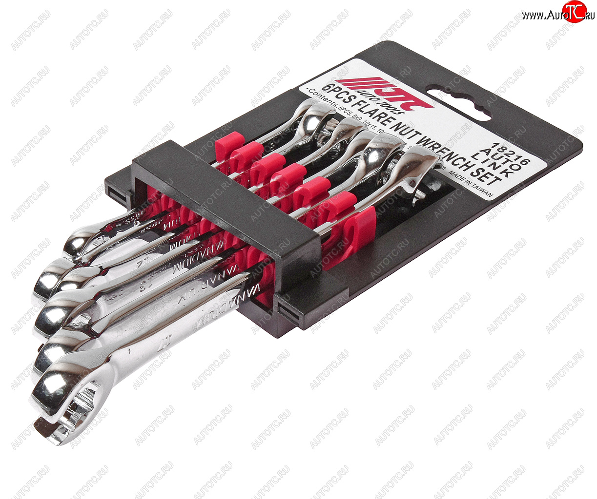 4 699 р. Набор ключей разрезных 8-17мм двухсторонних 6 предметов JTC JTC TOOLS CO., LTD jtc-18216  с доставкой в г. Майкоп