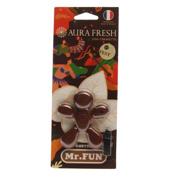 210 р. Ароматизатор на дефлектор полимерный (coffee) 23г Mr.Fun AURA FRESH AURA FRESH 23463  с доставкой в г. Майкоп. Увеличить фотографию 1