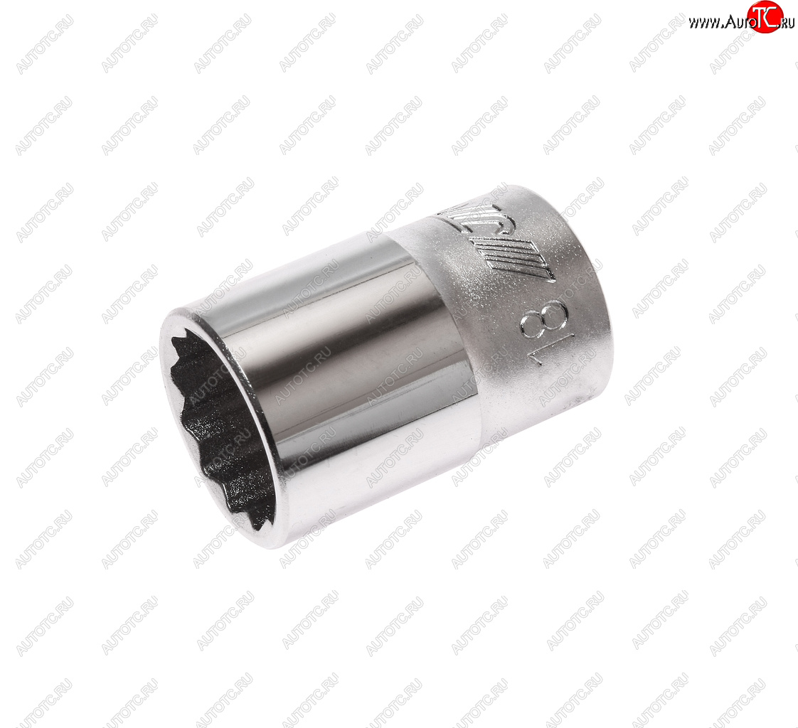 202 р. Головка торцевая 12 18мм 12-ти гранная L=38мм JTC JTC TOOLS CO., LTD jtc-43918  с доставкой в г. Майкоп