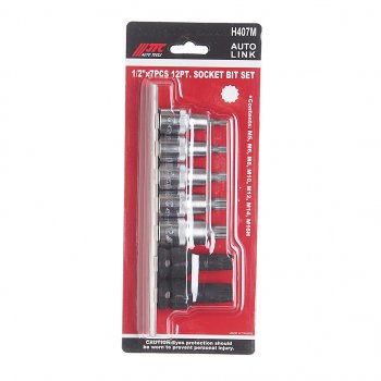 4 599 р. Набор бит-головок 12 SPLINE M5-14, М16Н 7 предметов JTC JTC TOOLS CO., LTD jtc-h407m  с доставкой в г. Майкоп. Увеличить фотографию 2