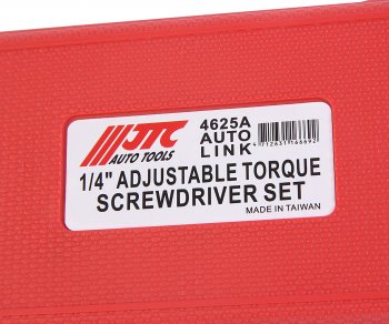 9 899 р. Отвертка динамометрическая 14 с набором бит и адаптеров в кейсе JTC JTC TOOLS CO., LTD jtc-4625a  с доставкой в г. Майкоп. Увеличить фотографию 9