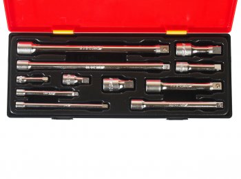 6 599 р. Набор удлинителей 14,38,12 11 предметов в кейсе JTC JTC TOOLS CO., LTD jtc-k1111  с доставкой в г. Майкоп. Увеличить фотографию 2