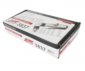 16 299 р. Дрель пневматическая 10мм 1600обмин. 90PSI угловая JTC JTC TOOLS CO., LTD jtc-3837  с доставкой в г. Майкоп. Увеличить фотографию 3