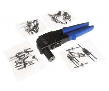 6 399 р. Заклепочник 5,6.3,6.6мм углового типа с заклепками 40шт. JTC JTC TOOLS CO., LTD jtc-5211  с доставкой в г. Майкоп. Увеличить фотографию 1
