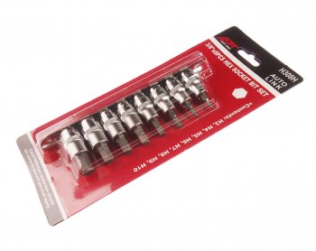 2 899 р. Набор бит-головок 38 HEX H3-H10 8 предметов JTC JTC TOOLS CO., LTD jtc-h308h  с доставкой в г. Майкоп. Увеличить фотографию 2